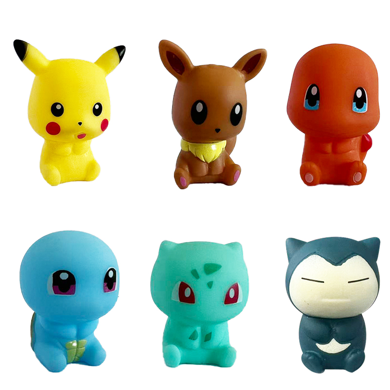 Kids Toys Under 100 - 6 szt. Zabawki do kąpieli Pokemon