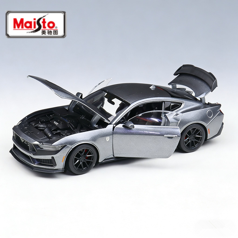 Kids Toys Horse - 1:24 Mustang Dark Horse 2024 Model