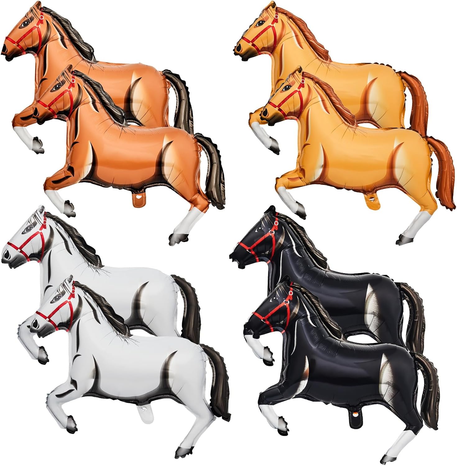 Kids Toys Horse - Balon foliowy w kształcie konia, dekoracja