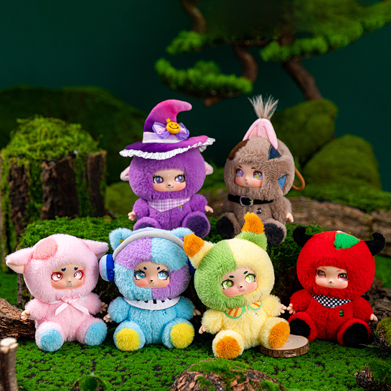 Kids Toys Doll - Urocza lalka wiedźma na Halloween, winylowa