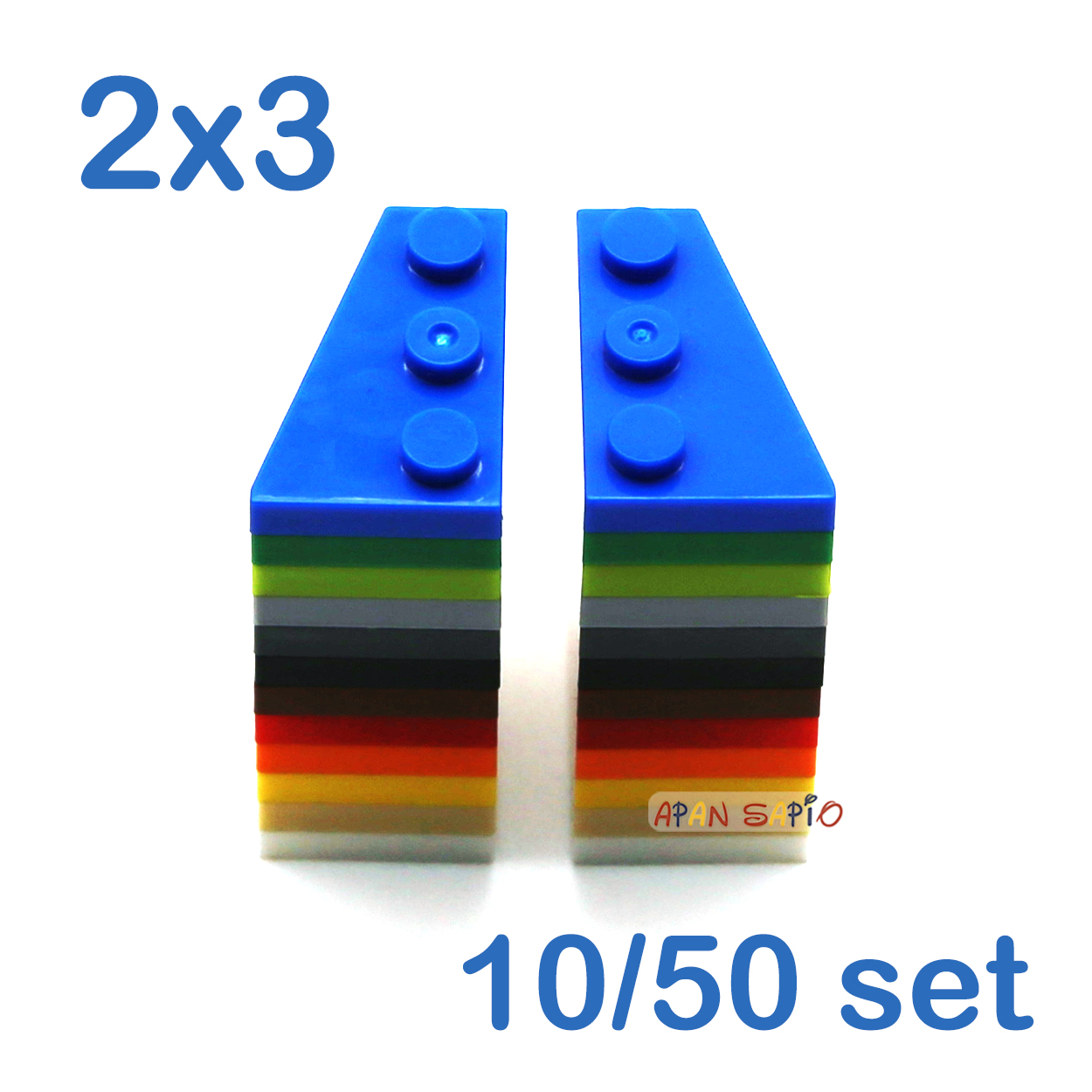 Kids Toys Under 100 - 10/50 szt. Klocki DIY, klinki 2x3