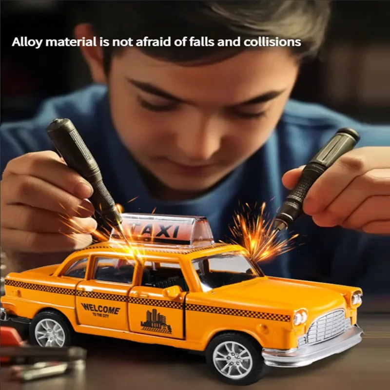 1:32 Vintage NYC Żółte Taksówk – Kids Toys Nyc recenzja i cena
