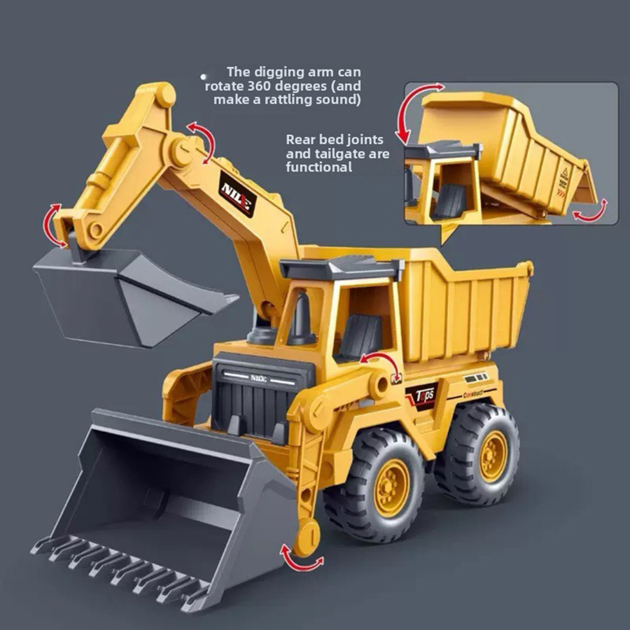 1 szt. Model koparki, zabawka, – Kids Toys Review recenzja i cena