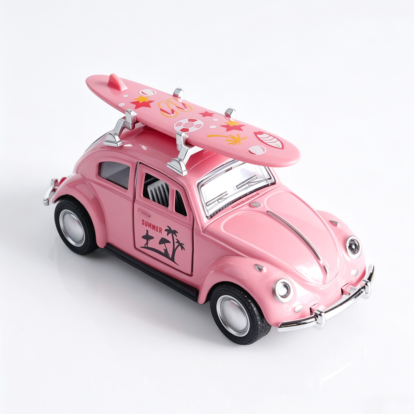1:36 Różowy Volkswagen Beetle  – Kids Toys Cars recenzja i cena