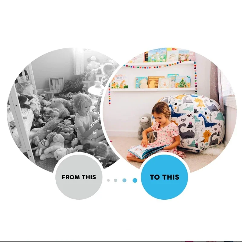 Nowy worek na zabawki, fotel w – Kids Zip Toys recenzja i cena