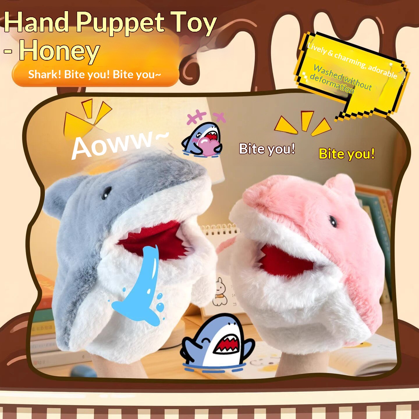 Pluszowa maskotka rekina na rę – Kids Toys Doll recenzja i cena