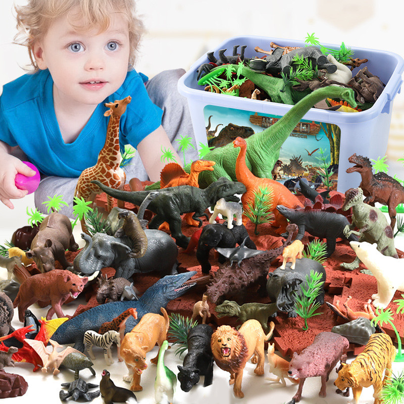 44 szt. Zestaw jurajskich dino – Kids Toys Under 100 recenzja i cena