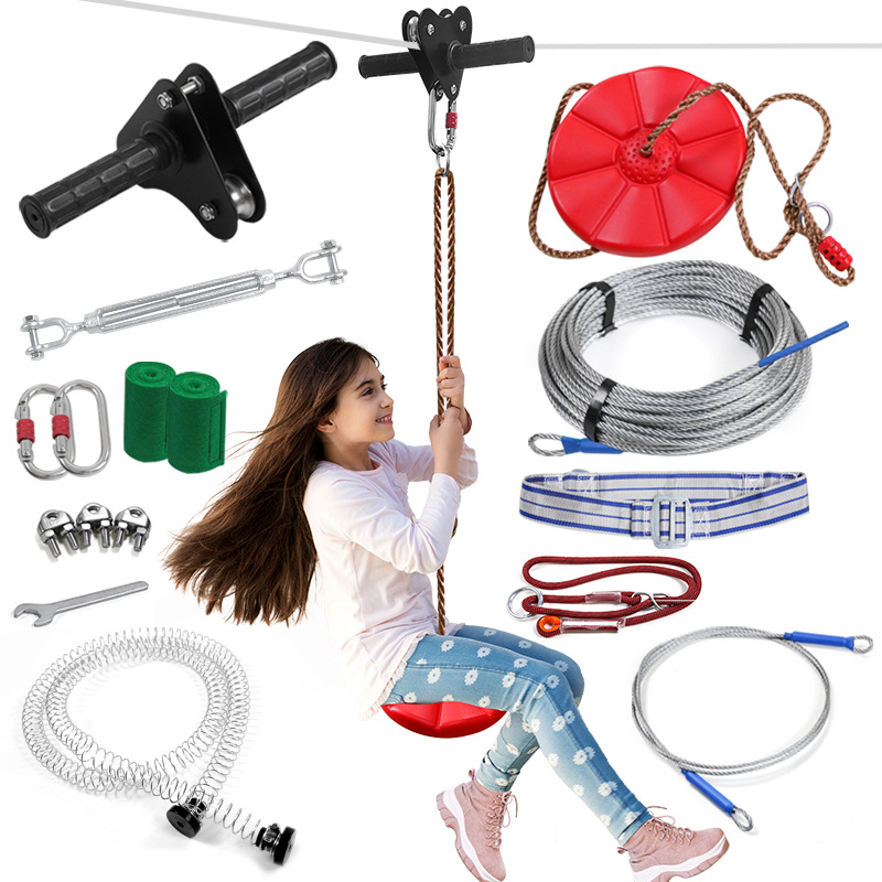 Zestaw do zjeżdżania na linie  – Kids Zip Toys recenzja i cena