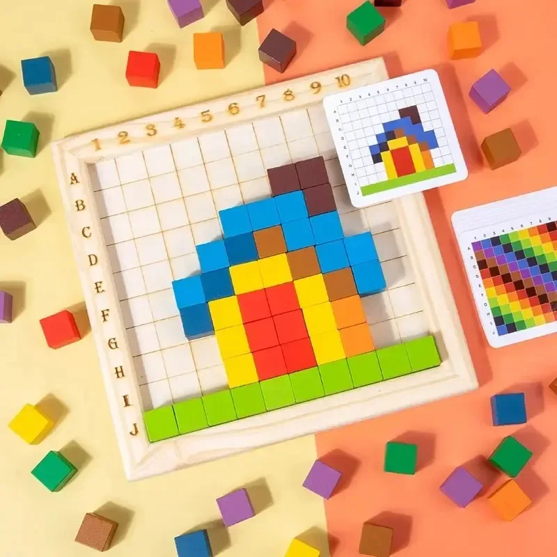 Montessori Klocki do budowania – Kids Toys Under 100 recenzja i cena