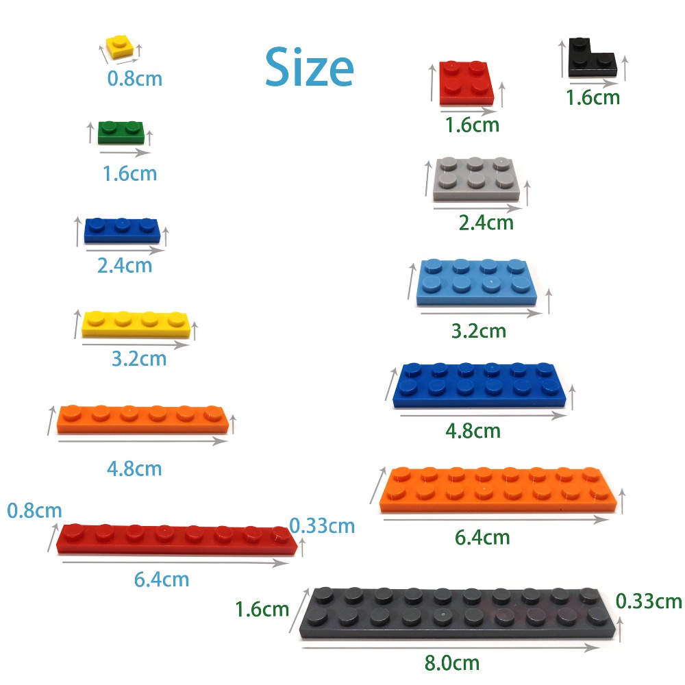 10/50 szt. Klocki DIY, klinki  – Kids Toys Under 100 recenzja i cena