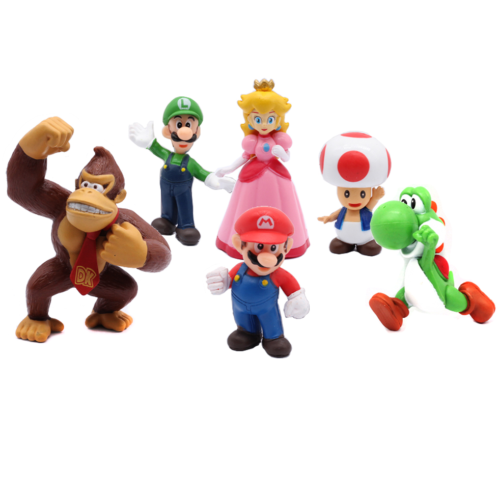 #   6 szt./zestaw Super M Bros – Kids Toys Doll recenzja i cena
